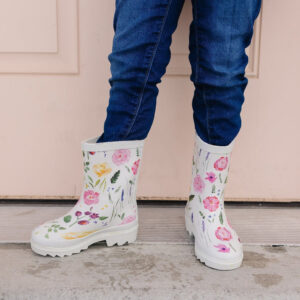 Iris Floral Rain Boot by London Littles