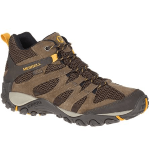 Merrell Alverstone Mid Waterproof Hiking Boots – Men’s Wide