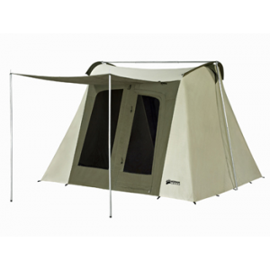 10 x 10 ft. Flex-Bow Canvas Camping Tent Deluxe by Kodiak Canvas