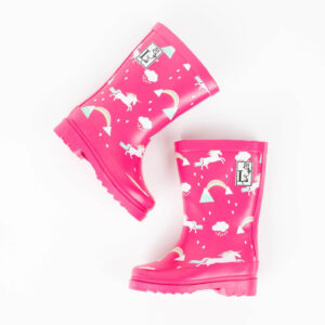 Factory Seconds – Unicorn Pink Rain Boot by London Littles