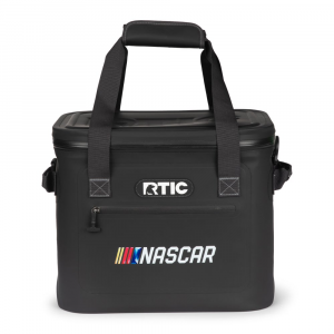 30 Can NASCAR Soft Pack Cooler, Black, NASCAR Logo