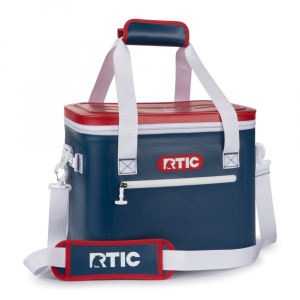 RTIC 30 Can Soft Pack Cooler, Patriot Leakproof & Puncture Proof