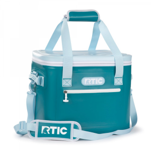 RTIC 30 Can Soft Pack Cooler, Deep Harbor Leakproof & Puncture Proof
