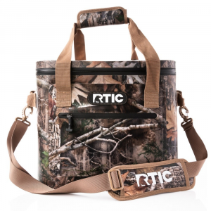 RTIC 30 Can Soft Pack Cooler, Kanati Camo Leakproof & Puncture Proof